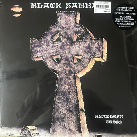 Black Sabbath Headless Cross 2024 remaster vinyl LP front cover