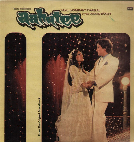 Aahutee Hindi Bollywood Vinyl LP