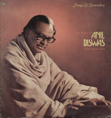 Anil Biswas - Songs to remember - Classical Compilation Indian Vinyl LP