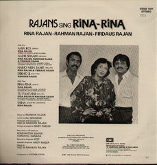 Rajans - Rina-Rina Bollywood Vinyl LP