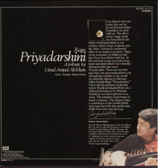 A Tribute to Indira Ghandhi by Ustad Amjad Khan Bollywood Vinyl LP