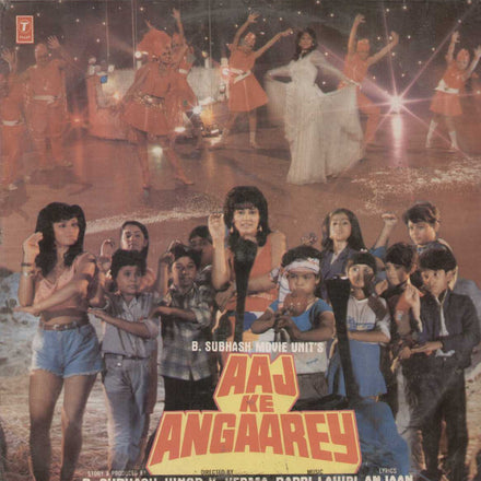 Aaj Ke Angaarey 1988 Bollywood Vinyl LP