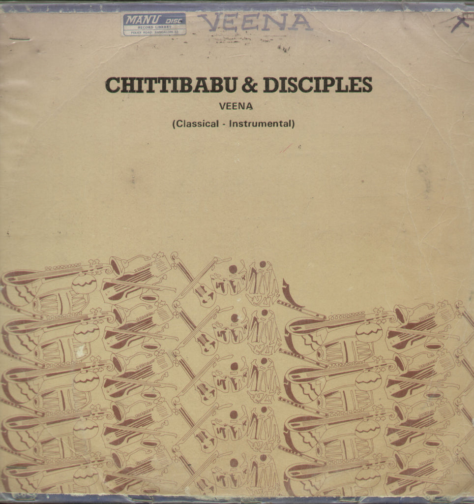 Chittibabu and Disciples Veena - Classical Bollywood Vinyl LP