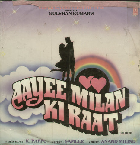 Aayee Milan Ki Raat 1990 - Hindi Bollywood Vinyl LP