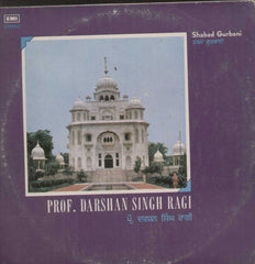 Prof . Darashan Singh Ragi  1981 Punjabi Vinyl L P