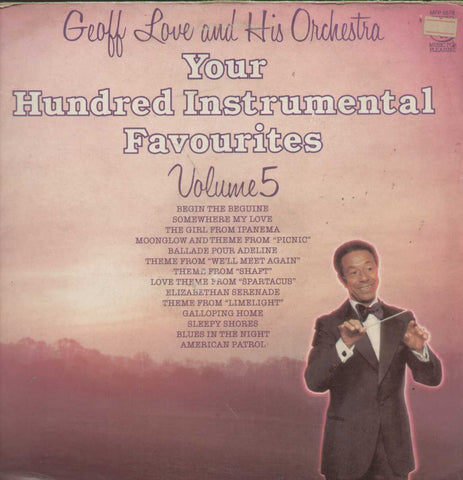 Your Hundred Instrumental Favourites - Vol 5 - Geoff Love English Vinyl LP