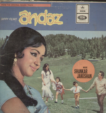 Andaz 1971 - Hindi Bollywood Vinyl LP
