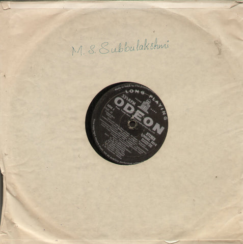 M.S. Subbulakshmi - Compilations Bollywood Vinyl LP - No Sleeve