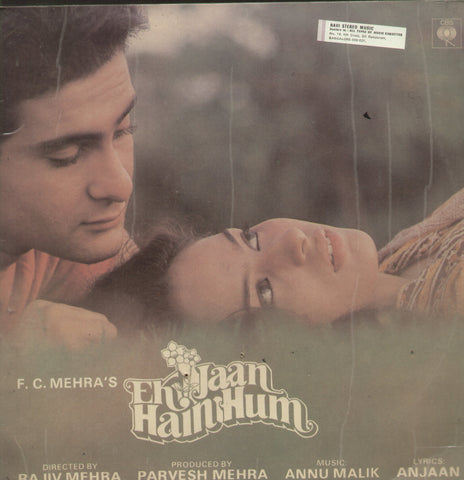 Ek Jaan Hain Hum - Hindi Bollywood Vinyl LP