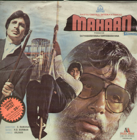 Mahaan - Hindi Bollywood Vinyl LP