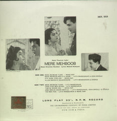 Mere Mehboob - First Press Bollywood Vinyl LP