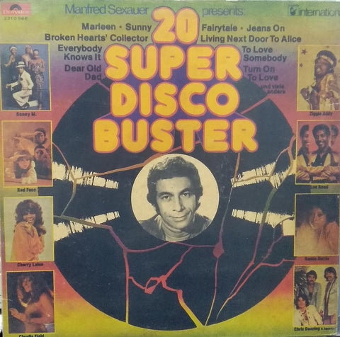 "20 SUMMER DISCO-BUSTER" English vinyl LP