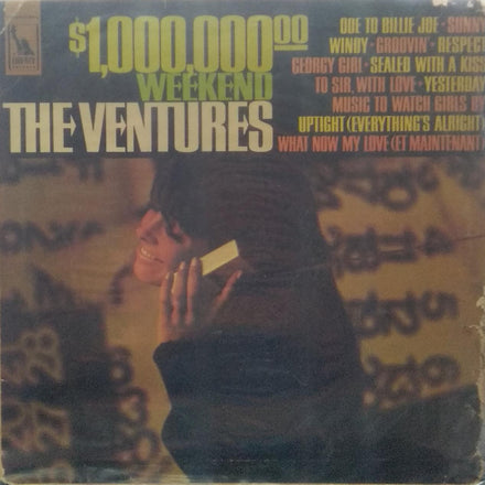 "$1,000,000.00 Weekend The Ventures" — LP vinyl record cover