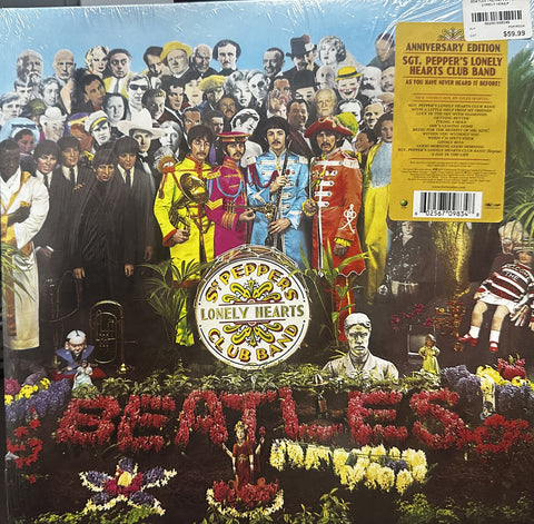 The Beatles Sgt. Pepper's Lonely Hearts Club Band anniversary edition LP front cover