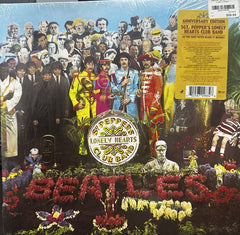 The Beatles Sgt. Pepper's Lonely Hearts Club Band anniversary edition LP front cover