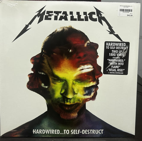 Metallica Hardwired To Self-Destruct 2LP front cover