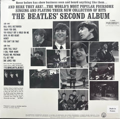 Back sleeve of The Beatles' Second Album showing the full tracklist