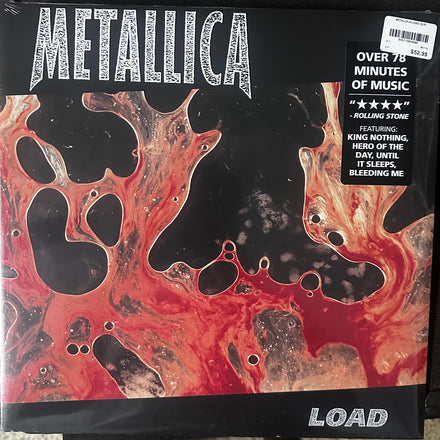 Metallica Load double vinyl LP front cover