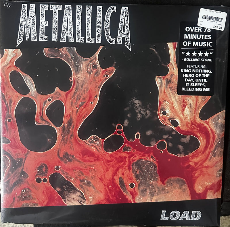 Metallica Load double vinyl LP front cover