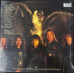 Iron Maiden Fear Of The Dark 180g vinyl 2LP back cover with tracklist