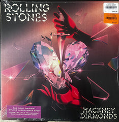 The Rolling Stones Hackney Diamonds transparent purple vinyl LP front cover