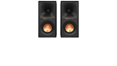 Klipsch R-40PM Powered Bookshelf Speakers with Built-in Phono Stage