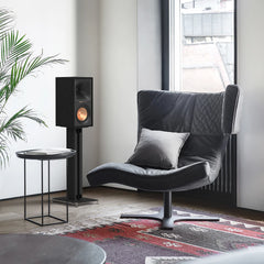 Klipsch R-50PM Powered Bookshelf Speakers with Built-in Phono Stage