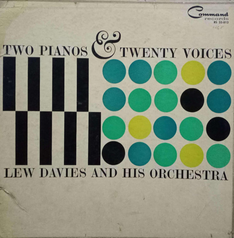 Two Pianos & Twenty Voices — LP vinyl record cover