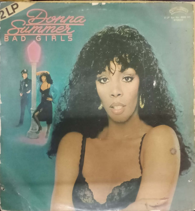 Donna Summer Bad Girls — LP vinyl record cover