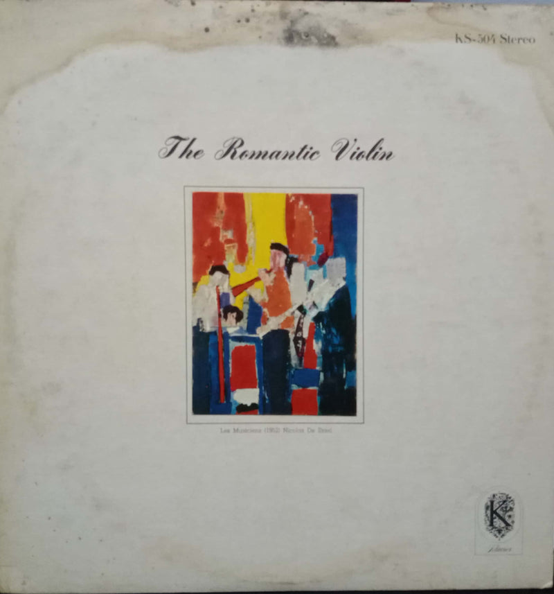 The Romantic Volin — LP vinyl record cover