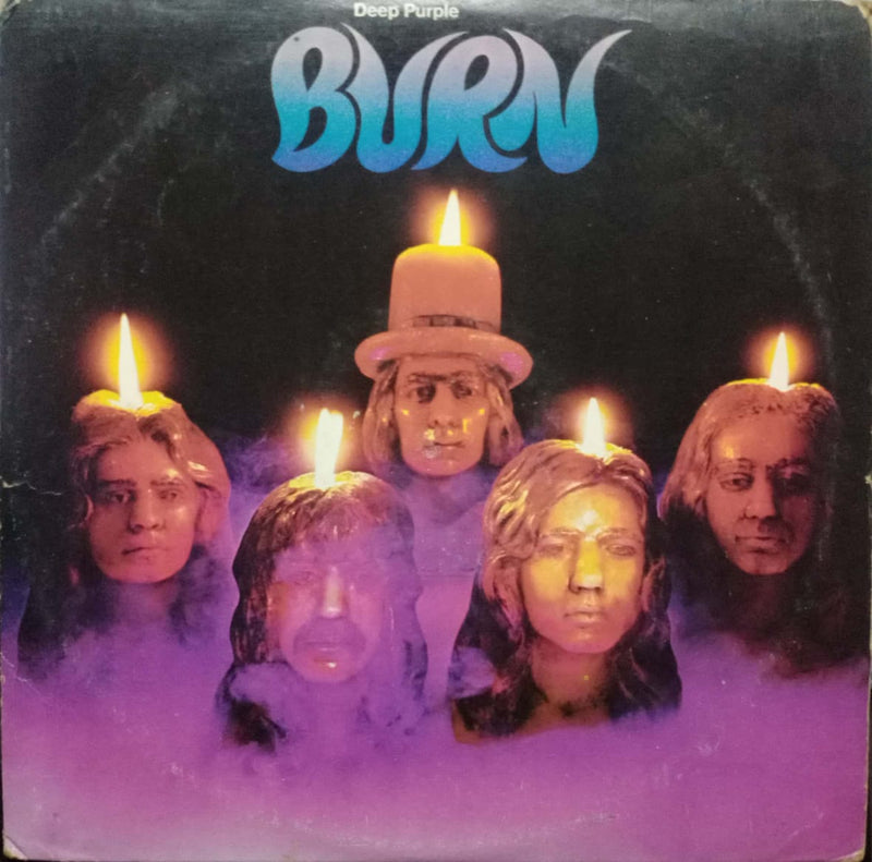 DEEP PURPLE BURN-English viny — LP vinyl record cover