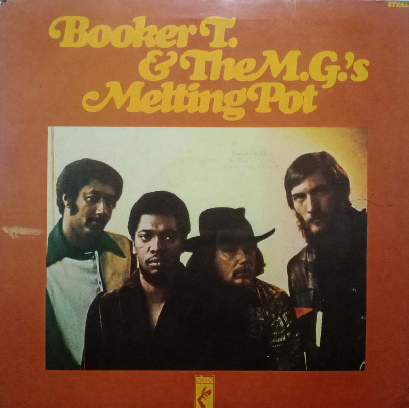 Booker T& The M.G'S Melting Pot — LP vinyl record cover