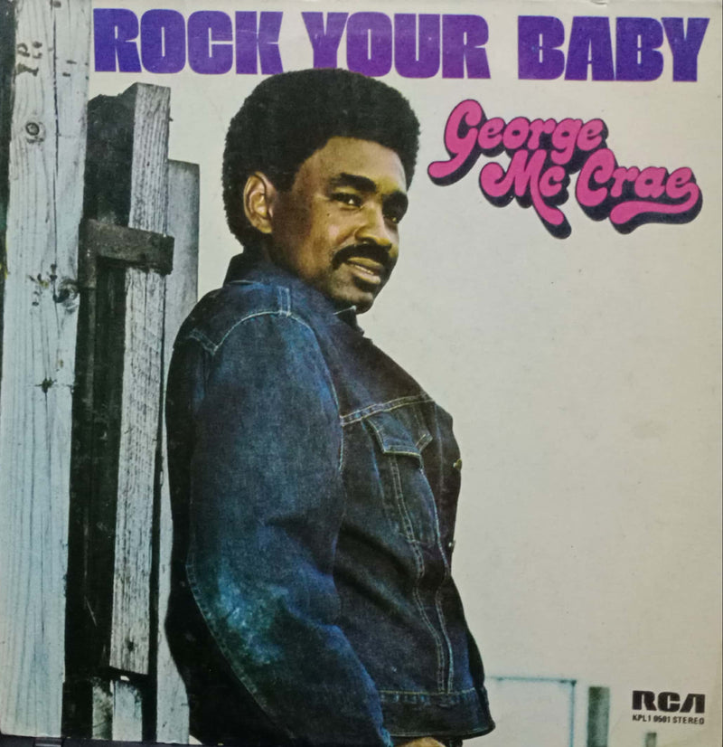 Rock Your Baby George Mc Crae — rock LP vinyl record cover