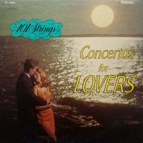 101 STRINGS CONCERTO FOR LOVERS-English vinyl LP