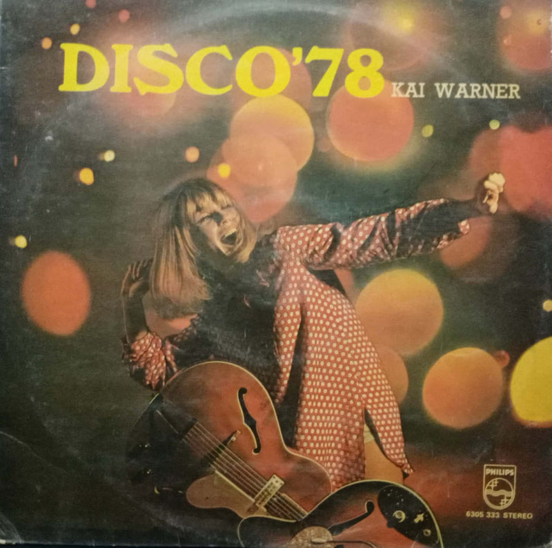 Disco'78 Kai Warner — disco LP vinyl record cover