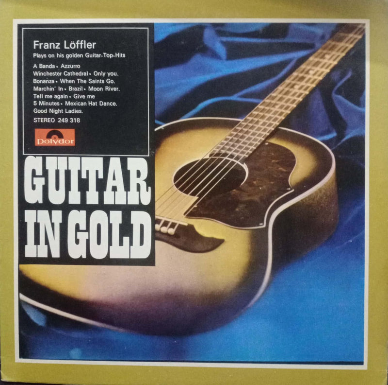 Guitar In Gold — LP vinyl record cover