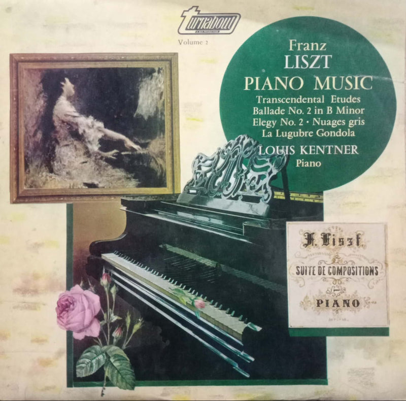 Louis Kentner Paino — LP vinyl record cover