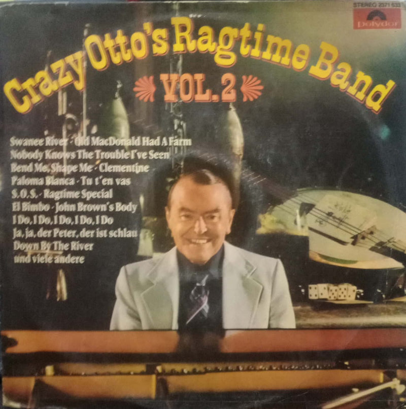 Crazy Otto'S Ragtime Band Vol.2 — LP vinyl record cover