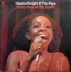 GLADYS KNIGHT AND THE PIPS EVERY BEAT OF MY HEART - English vinyl LP