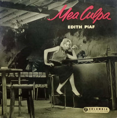 MEA CULPA  EDITH PIAF-English Vinyl LP