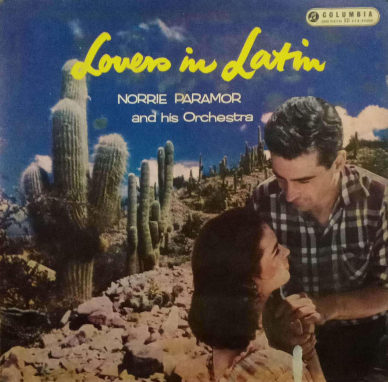 Lover In Latin — LP vinyl record cover