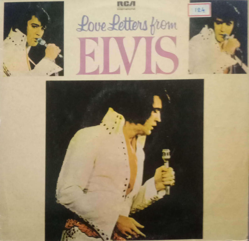 Love Letters From Elvis — LP vinyl record cover