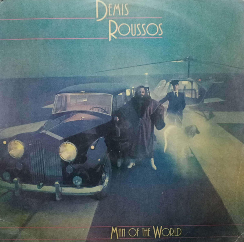 Demis Roussos Man Of The World — LP vinyl record cover