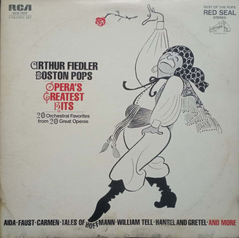Opera'S Greatest Hits 20 Orchrstra Favorities From 20 Great Operas — LP vinyl record cover