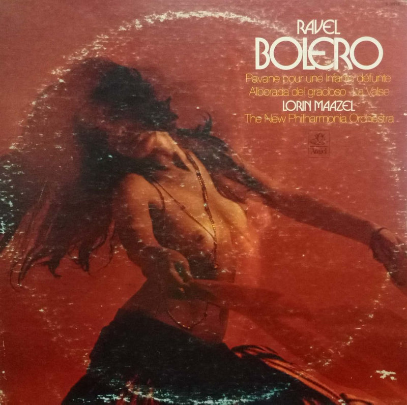 Ravel Bolero — LP vinyl record cover