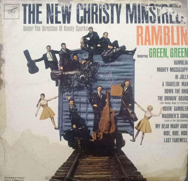The New Christy Minstrels — LP vinyl record cover