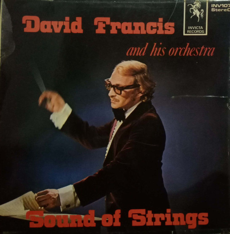 David Francis And His Orchestra — LP vinyl record cover
