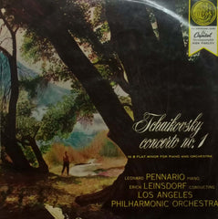 TCHAIKOVSKY CONCERTO NO 1 IN B FLAT MINOR FOR PAINO AND ORCHESTRA-English vinyl lp