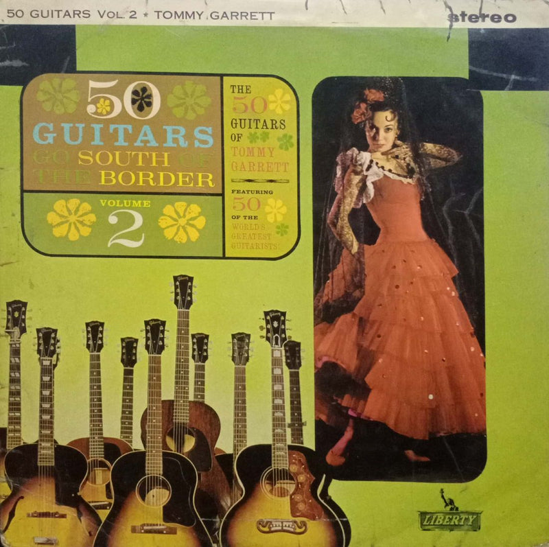 50 Guitars Go South Of The Border Volume 2 — LP vinyl record cover