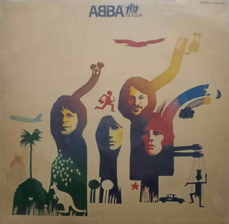 Abba The Album — LP vinyl record cover